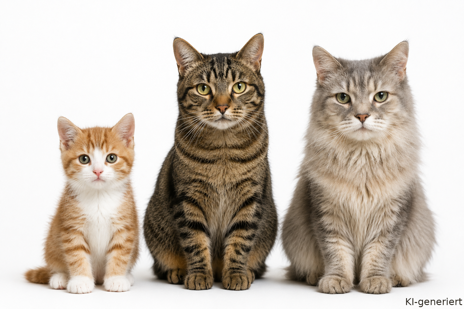 Trockenfutter und Feuchtfutter für Katzen jeden Alters