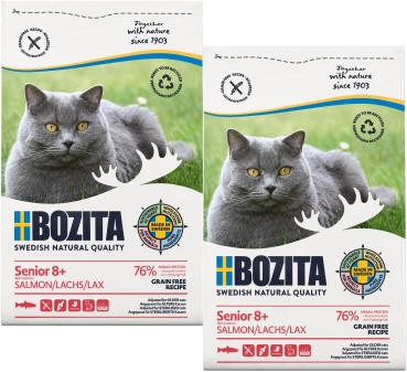 Bozita Senior 8+ mit Lachs - 2 x 10 kg
