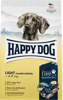 Happy Dog Light Calorie Control - 12 kg - Trockenfutter für Hunde ab 11 kg Gewicht, die zu Übergewicht neigen