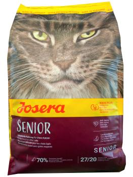 Josera Senior - 10 kg - Trockenfutter mit Geflügel und Reis für ältere Katzen