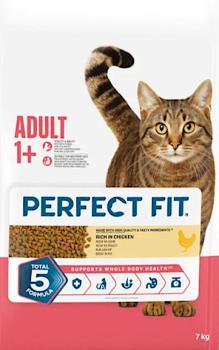 Perfect Fit Adult 1+ Reich an Huhn für ausgewachsene Katzen ab 1 Jahr