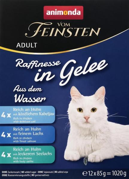 Animonda vom Feinsten Raffinesse aus dem Wasser - 24 x 85 g Feuchtfutter für ausgewachsene Katzen