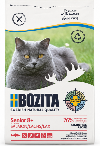 Bozita Senior 8+ mit Lachs - 10 kg