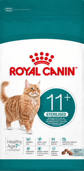 Royal Canin Ageing 11+ Sterilised - Trockenfutter für kastrierte Katzen ab 11 Jahren