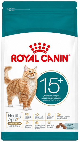 Royal Canin Ageing 15+ - 2 kg Trockenfutter für ältere Katzen ab 15 Jahren