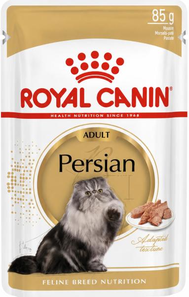 Royal Canin Persian Adult Mousse  - 48 x 85 g Feuchtfutter für ausgewachsene Perser-Katzen